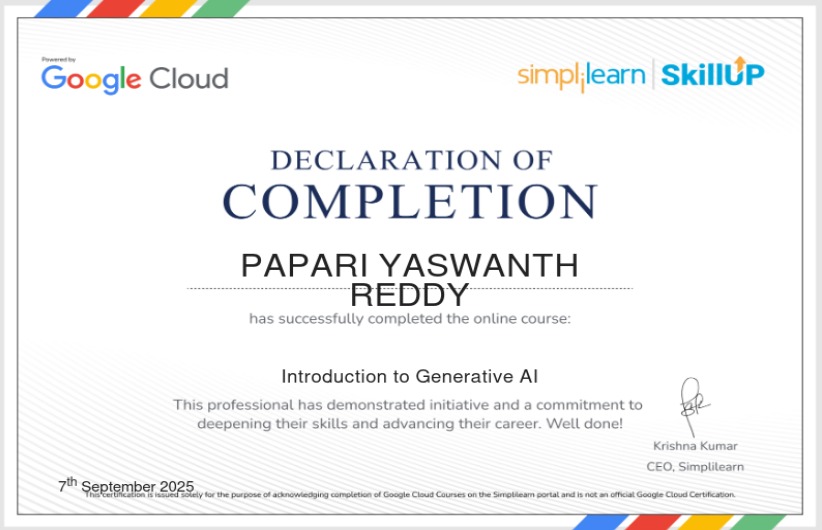 Certificate 5