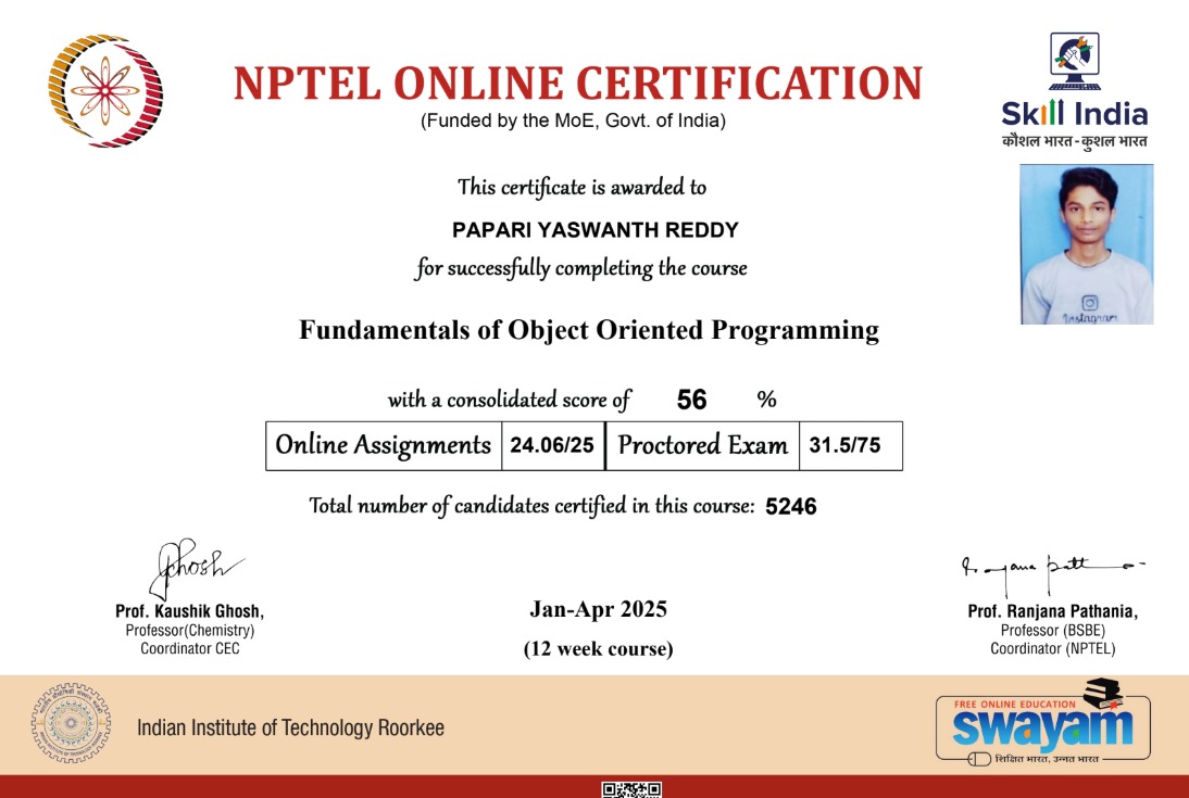 Certificate 7